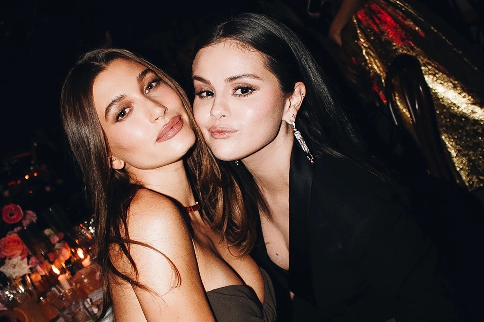 Selena Gomez Responds When Asked About the Viral Pictures of Her and Hailey Bieber During the Event