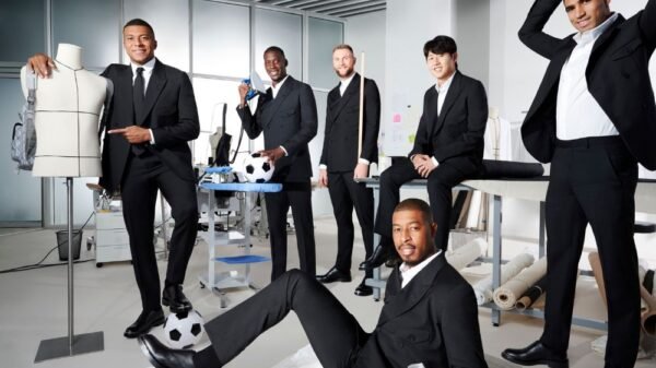 THE PARIS SAINT-GERMAIN SQUAD RECEIVES AN ELEGANT MAKEOVER FROM DIOR